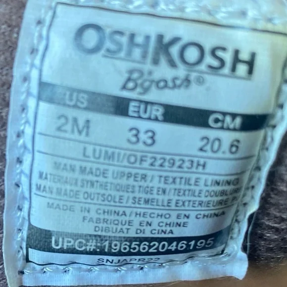 OshKosh B'Gosh Girl's Lumi Knee High Boot - Picture 4 of 4